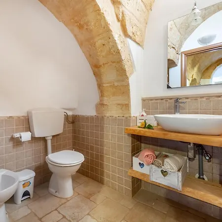 别墅 Trullo Delle Ginestre Private Pool - Happy